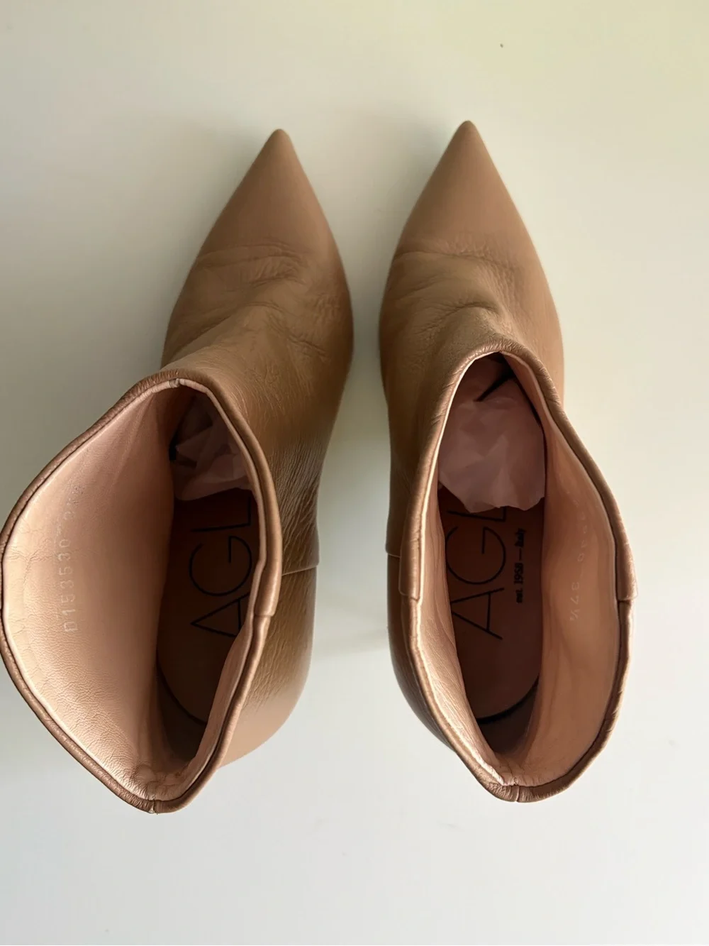 Agl leather pumps